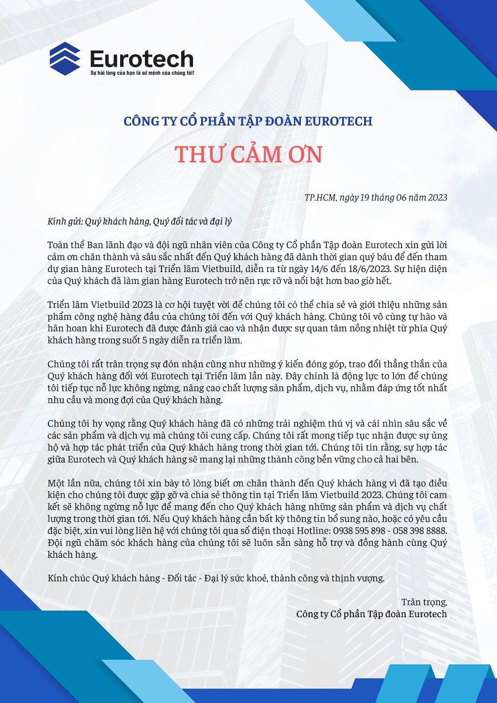thu-cam-on-khach-hang-tham-quan-gian-hang-eurotech-tai-vietbuild-2023