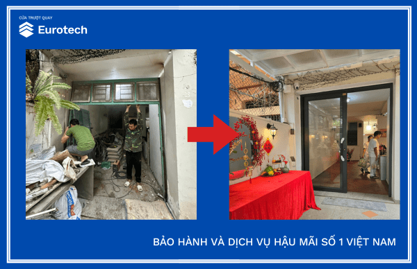 Cửa trượt quay Eurotech
