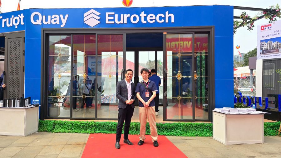 Ngày 2: Trải Nghiệm Cửa SLim Trượt Quay Eurotech hệ Nẹp Rời 8.0 Premium 2025 tại VietBuild. ĐẠT CHUẨN XUẤT KHẨU QUỐC TẾ!