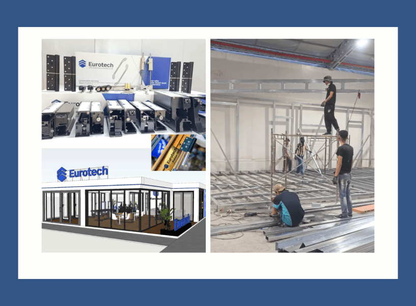 EUROTECH CHÍNH THỨC NHẬN GIAN HÀNG CỬA TRƯỢT QUAY– CHUẨN BỊ SẴN SÀNG RA MẮT ĐẬM DẤU ẤN TẠI VIETBUILD TP.HCM 2025!