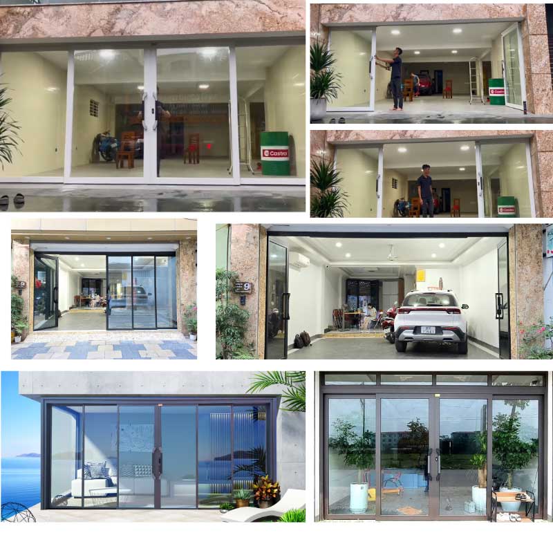 Cửa Trượt Quay Kích Thước Lớn Chỉ Có Tại Eurotech – Giải Pháp Tối Ưu Cho Mặt Tiền Nhà Phố Hiện Đại, Hàng Xuất Khẩu Đông Nam Á