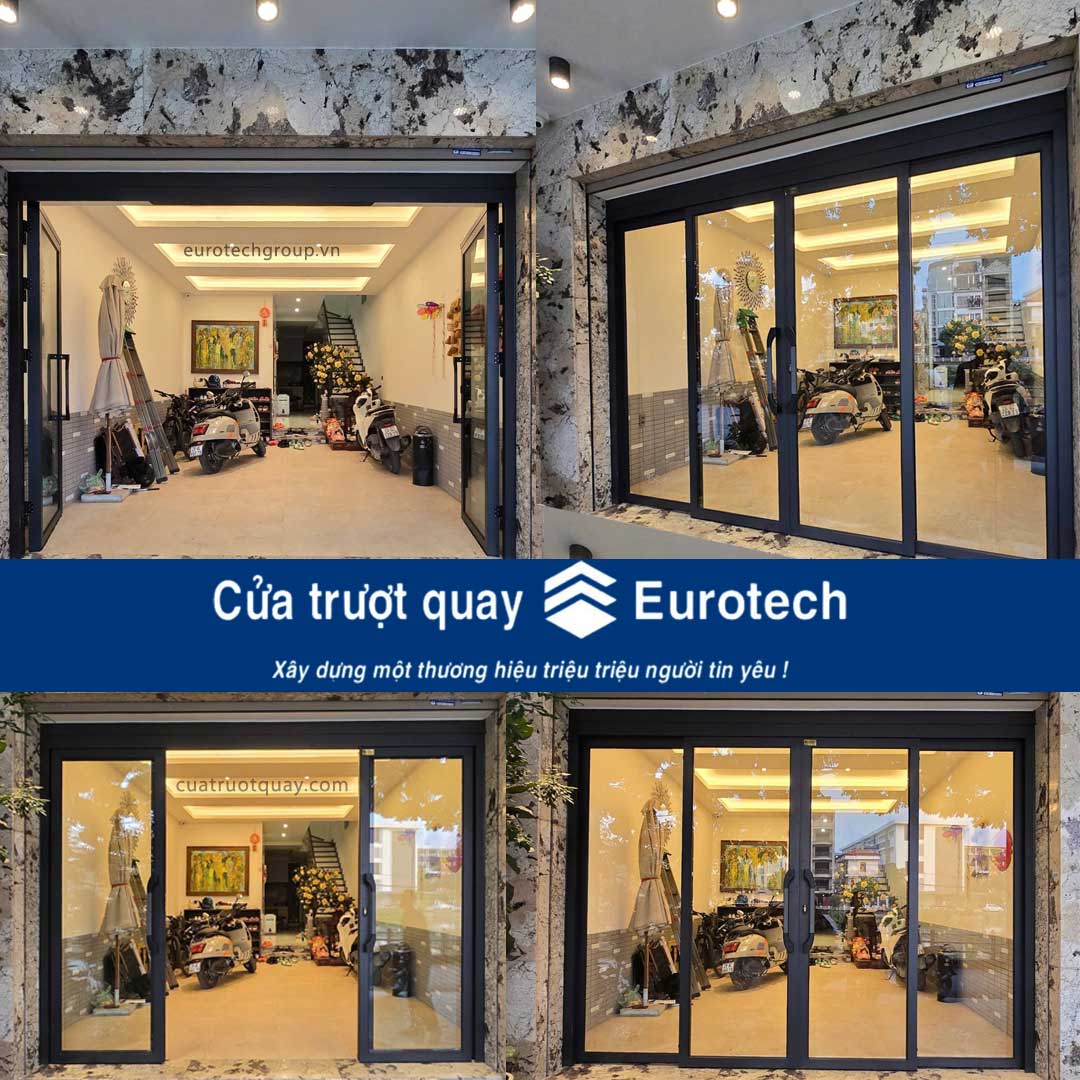 Eurotech cửa trượt quay
